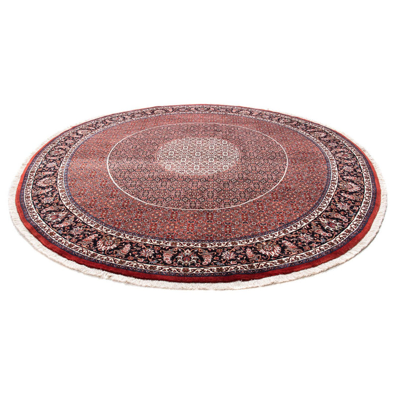 Perser Rug - Bidjar round  - 247 x 247 cm - dark red