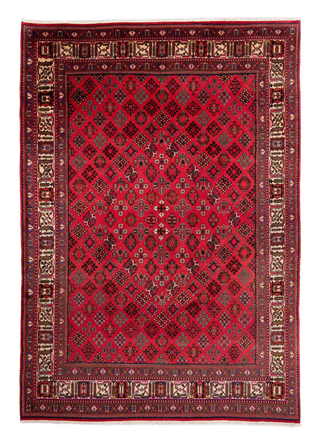 Perser Rug - Nomadic - 330 x 240 cm - dark red