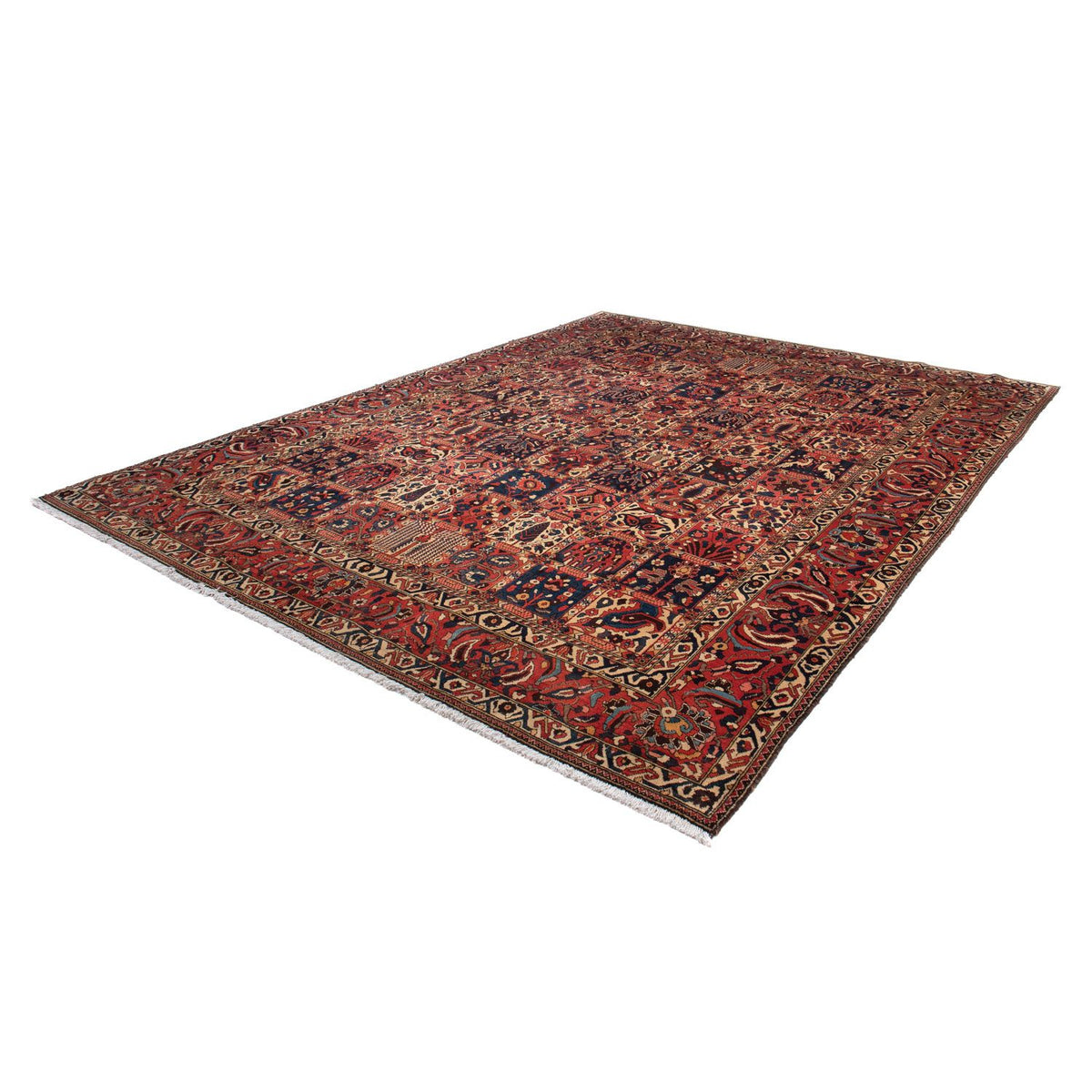 Perser Rug - Nomadic - 358 x 261 cm - dark red