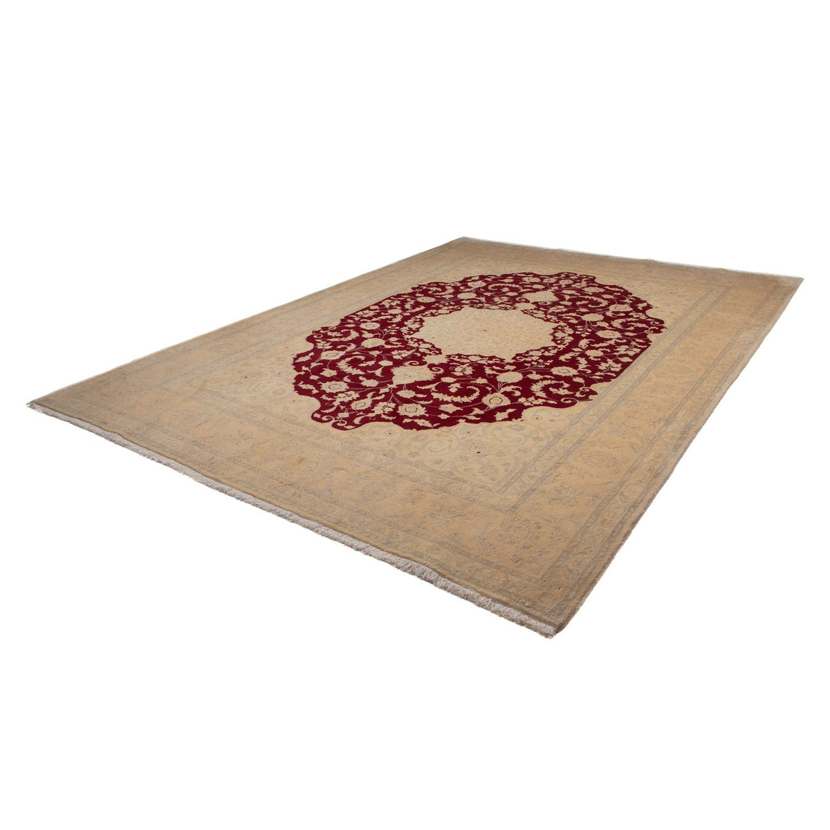 Perser Rug - Nain - 353 x 250 cm - light brown