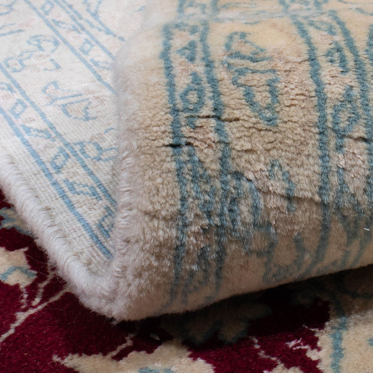 Perser Rug - Nain - 300 x 202 cm - dark red