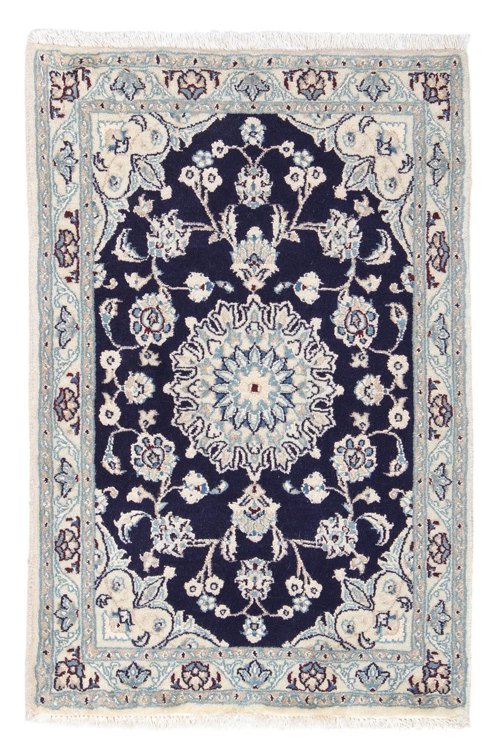 Perser Rug - Nain - 85 x 55 cm - dark blue