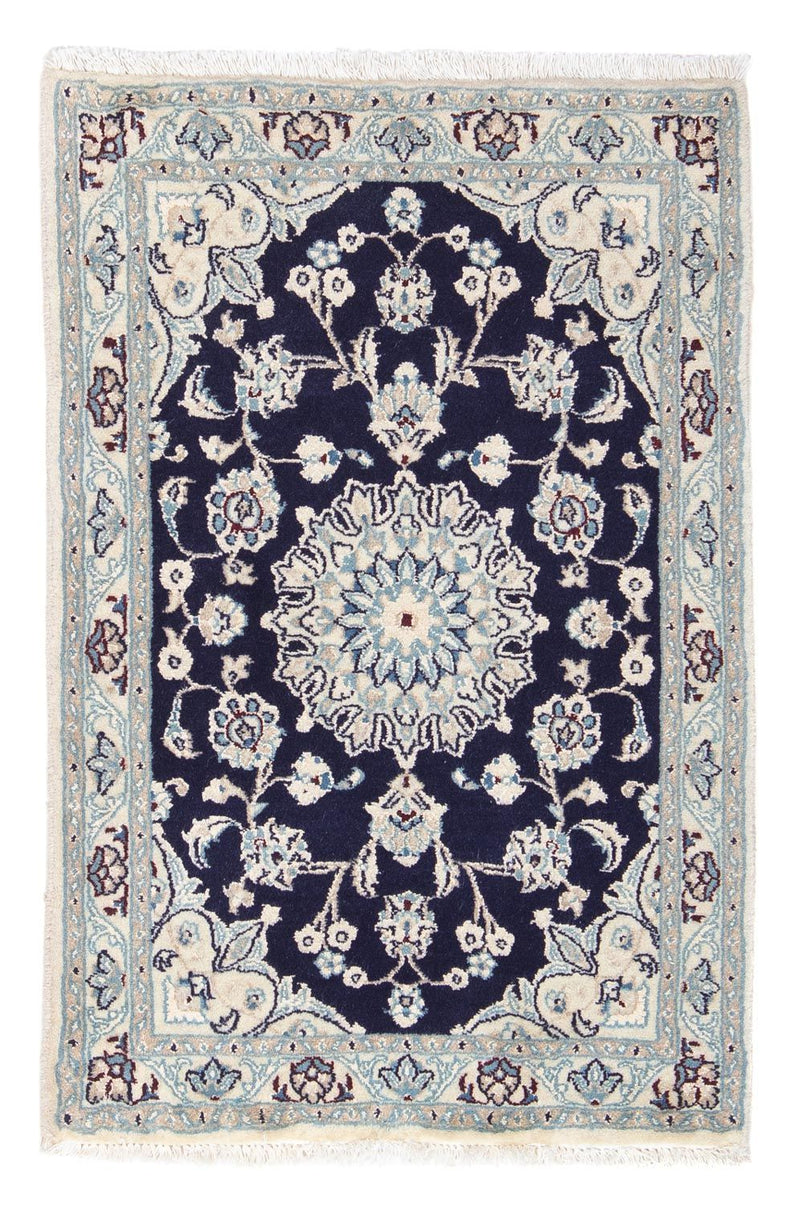 Perser Rug - Nain - 85 x 55 cm - dark blue