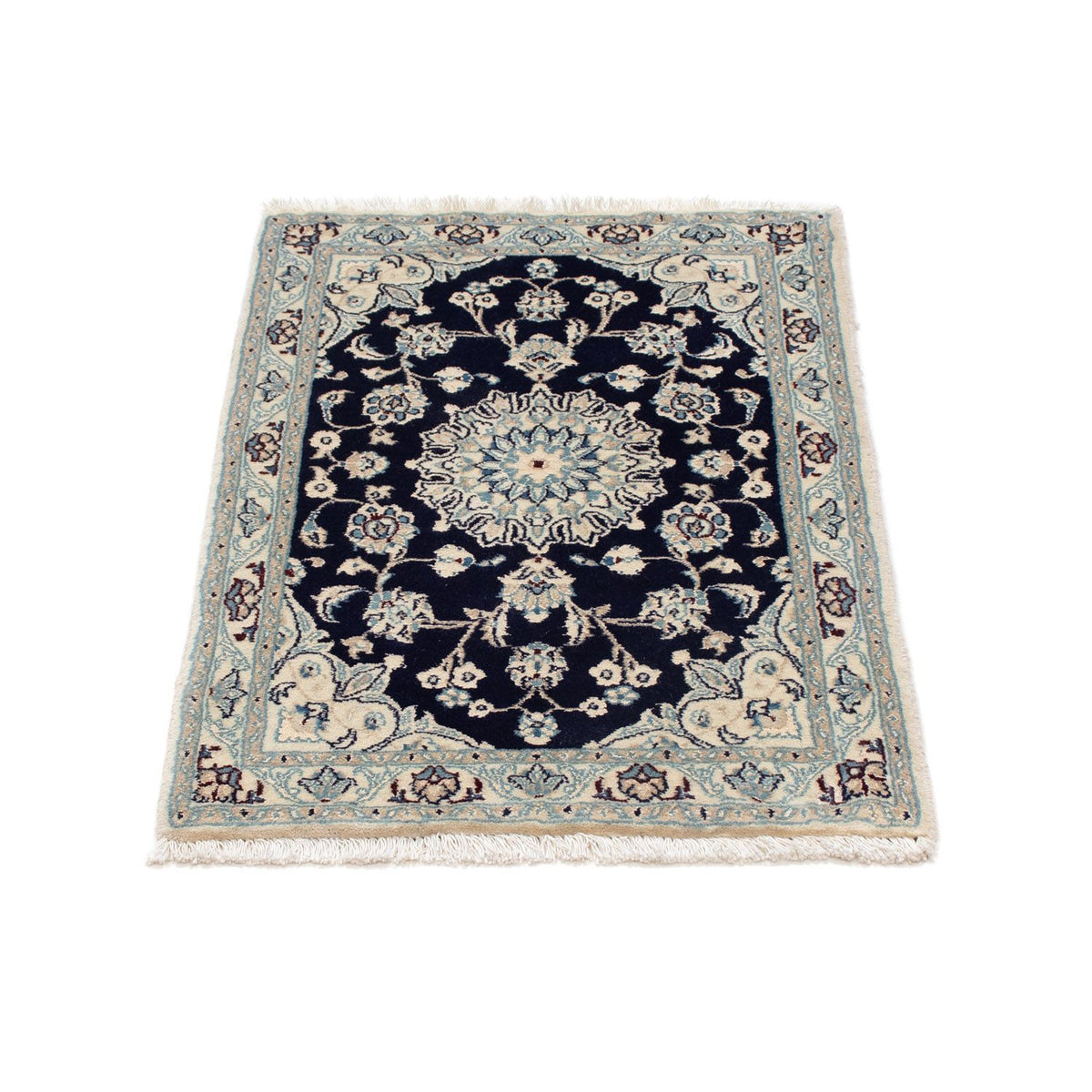Perser Rug - Nain - 85 x 55 cm - dark blue
