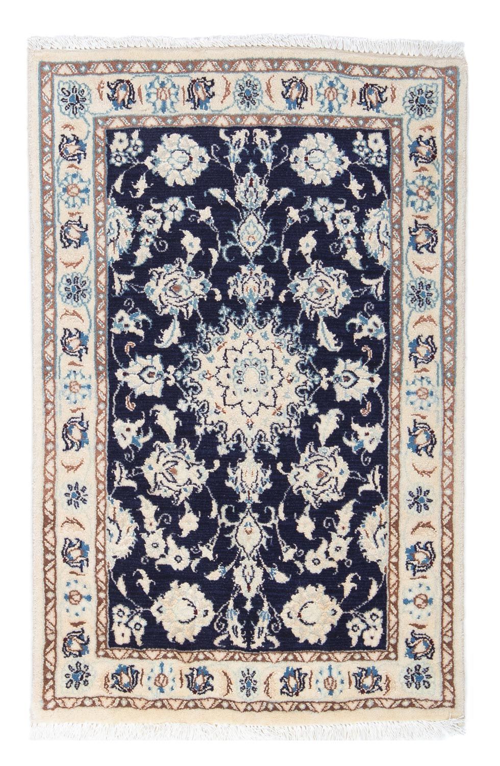 Perser Rug - Nain - 85 x 55 cm - dark blue