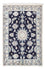 Perser Rug - Nain - 85 x 55 cm - dark blue
