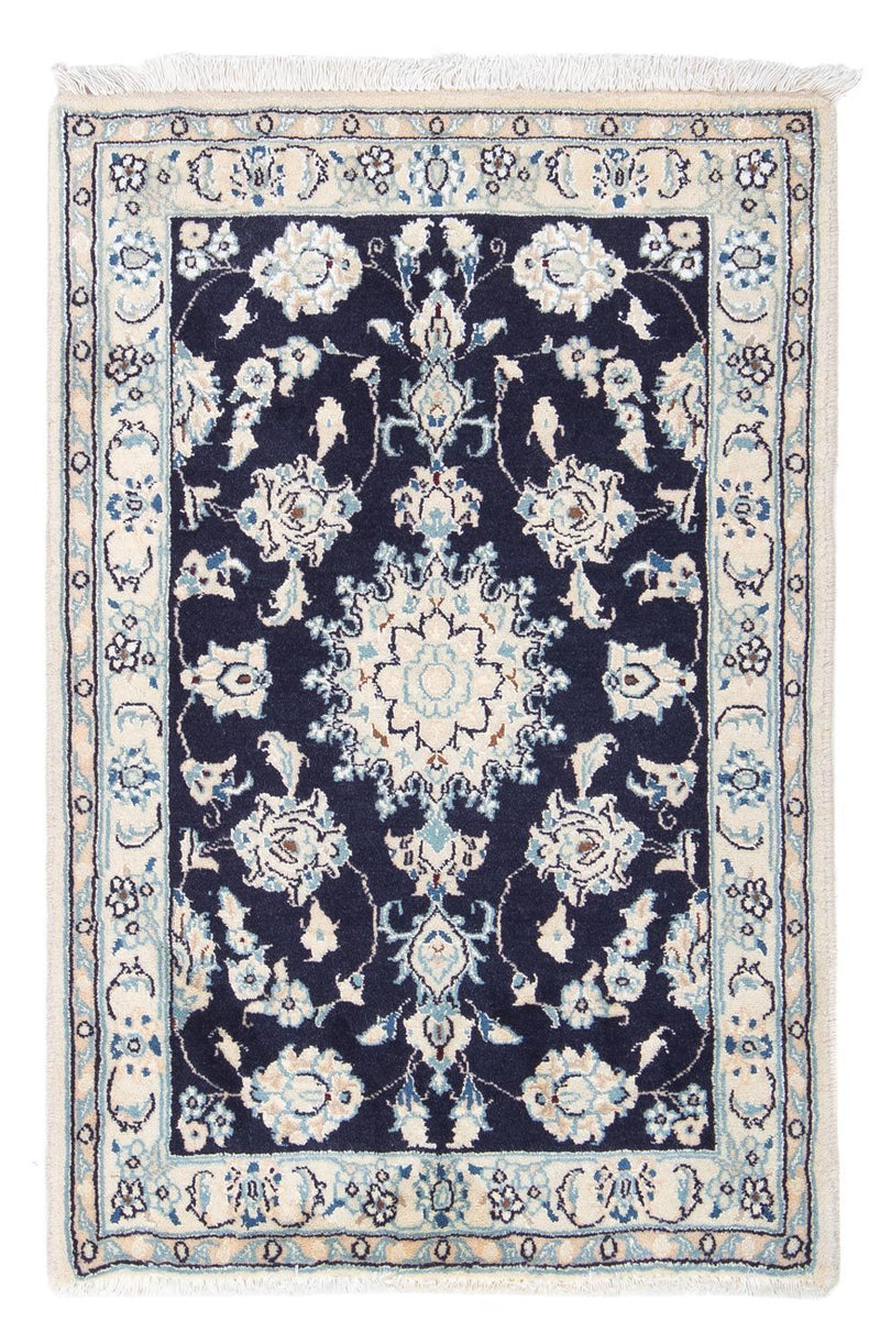 Perser Rug - Nain - 85 x 55 cm - dark blue