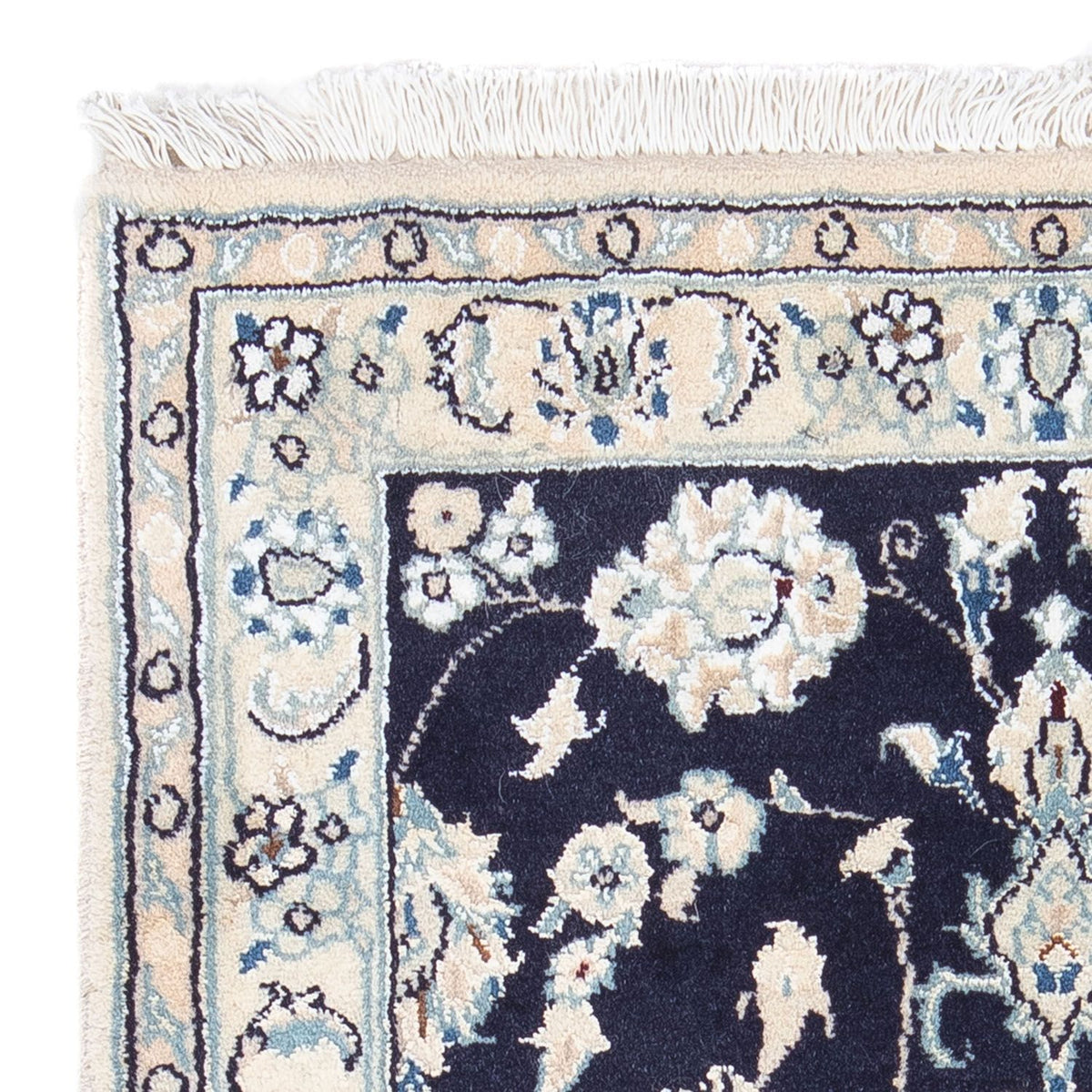 Perser Rug - Nain - 85 x 55 cm - dark blue