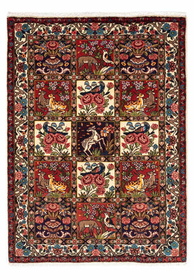 Perser Rug - Nomadic - 154 x 106 cm - dark red