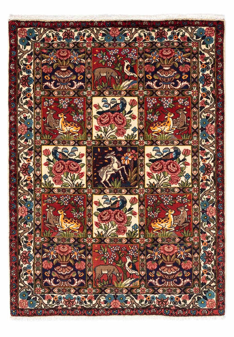 Perser Rug - Nomadic - 154 x 106 cm - dark red