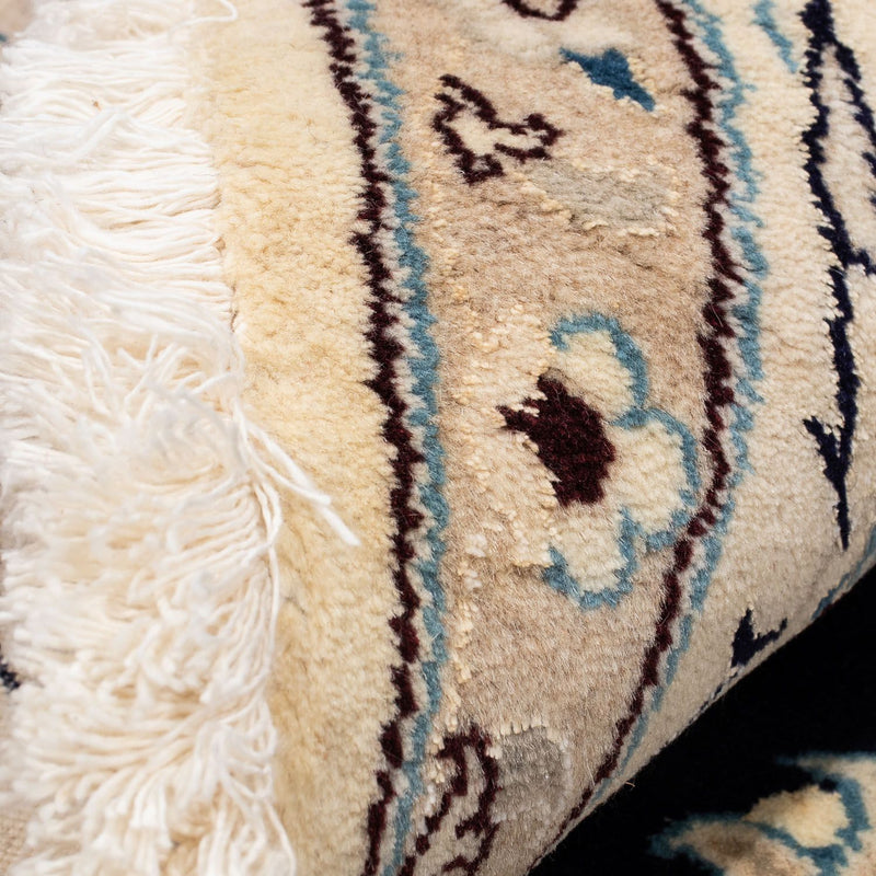 Perser Rug - Nain round  - 243 x 243 cm - dark blue