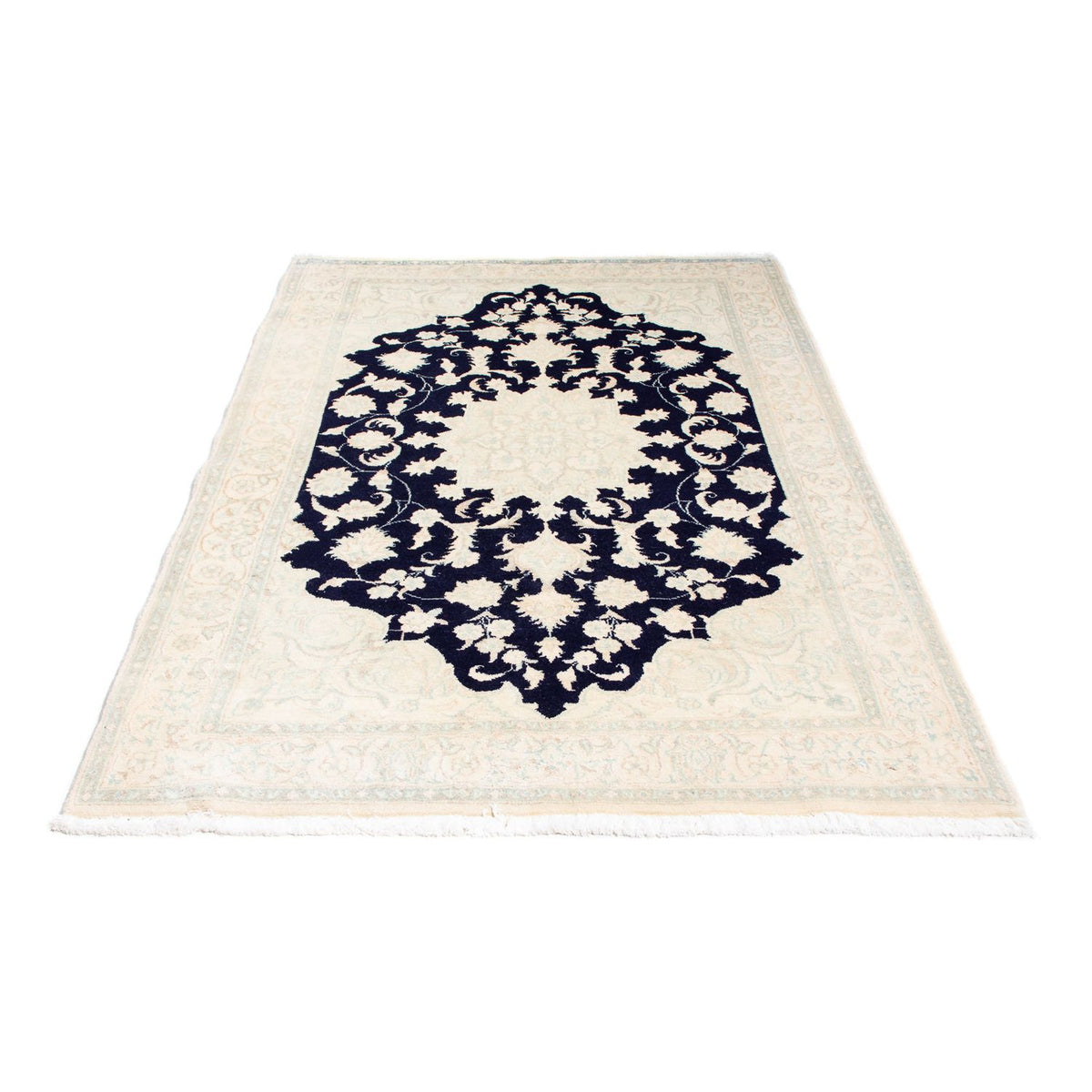 Perser Rug - Nain - Royal - 198 x 123 cm - beige