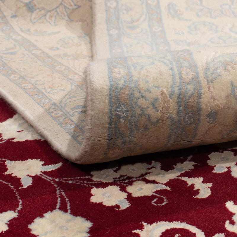 Perser Rug - Nain - 341 x 248 cm - dark red