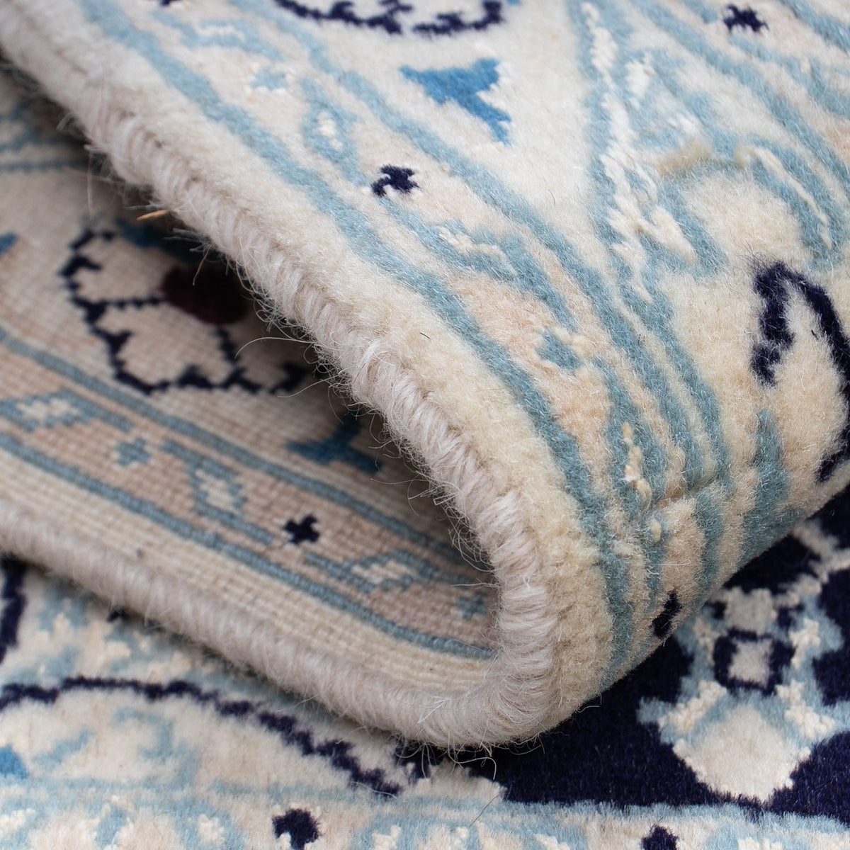 Perser Rug - Nain - Royal - 87 x 60 cm - dark blue