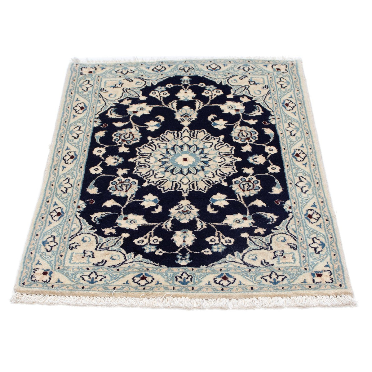 Perser Rug - Nain - Royal - 87 x 60 cm - dark blue