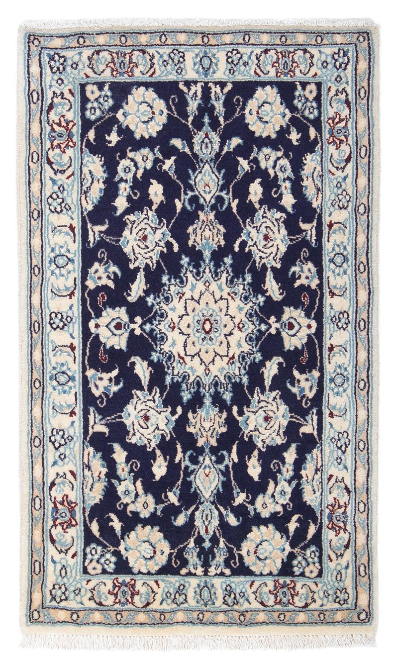 Perser Rug - Nain - Royal - 94 x 56 cm - dark blue