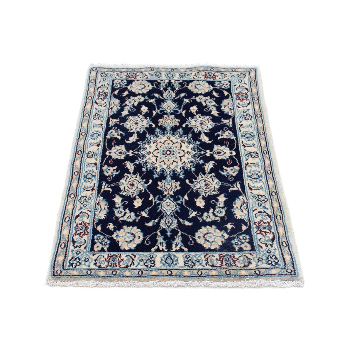 Perser Rug - Nain - Royal - 94 x 56 cm - dark blue
