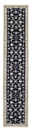 Runner Perser Rug - Nain - 400 x 77 cm - dark blue