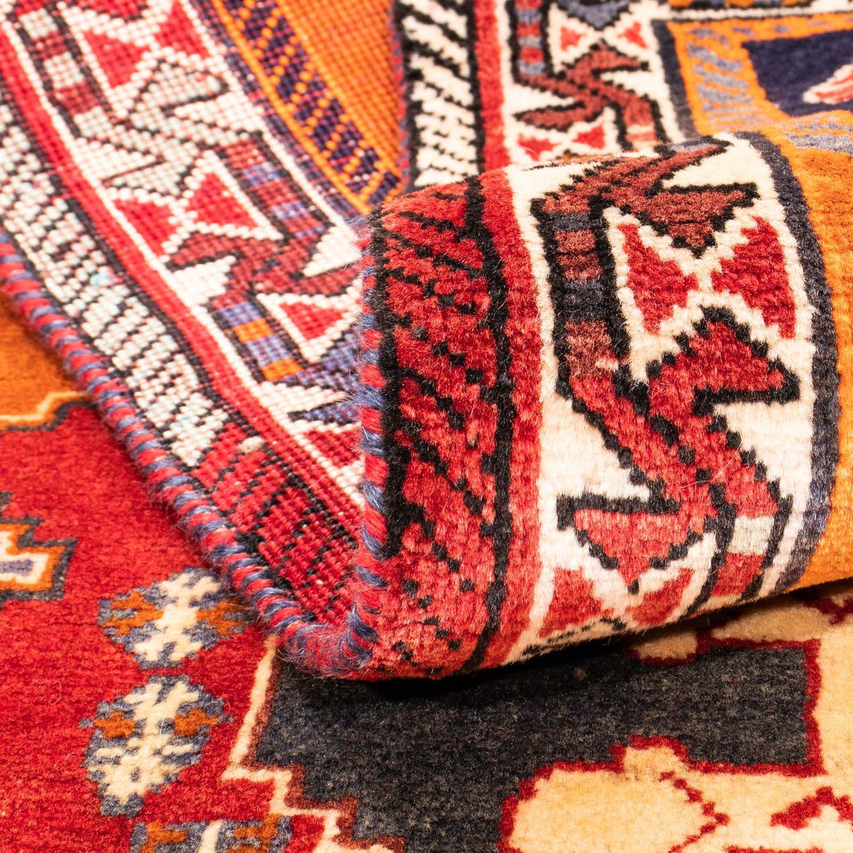 Runner Perser Rug - Nomadic - 180 x 80 cm - dark red