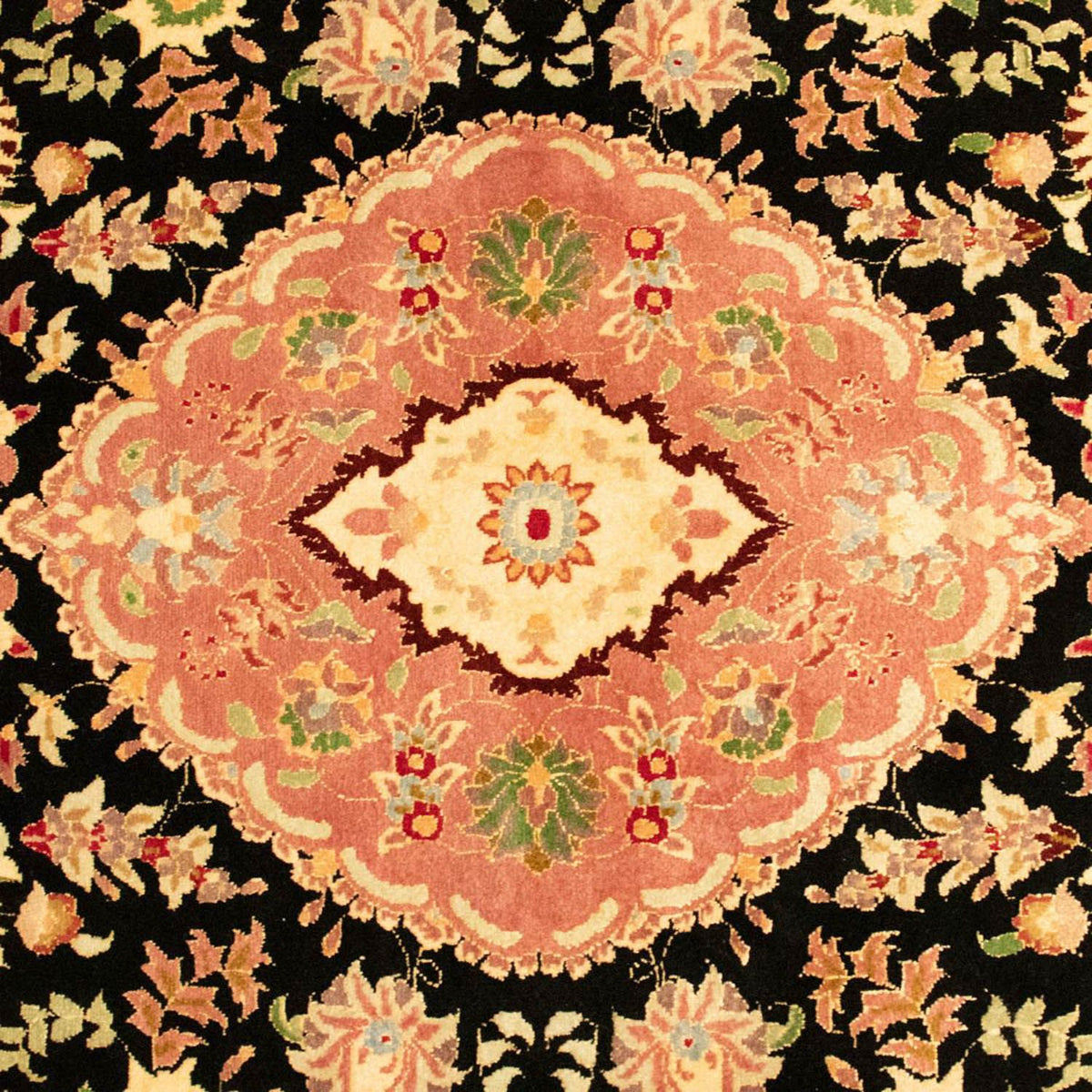 Perser Rug - Tabriz - Royal - 160 x 100 cm - black