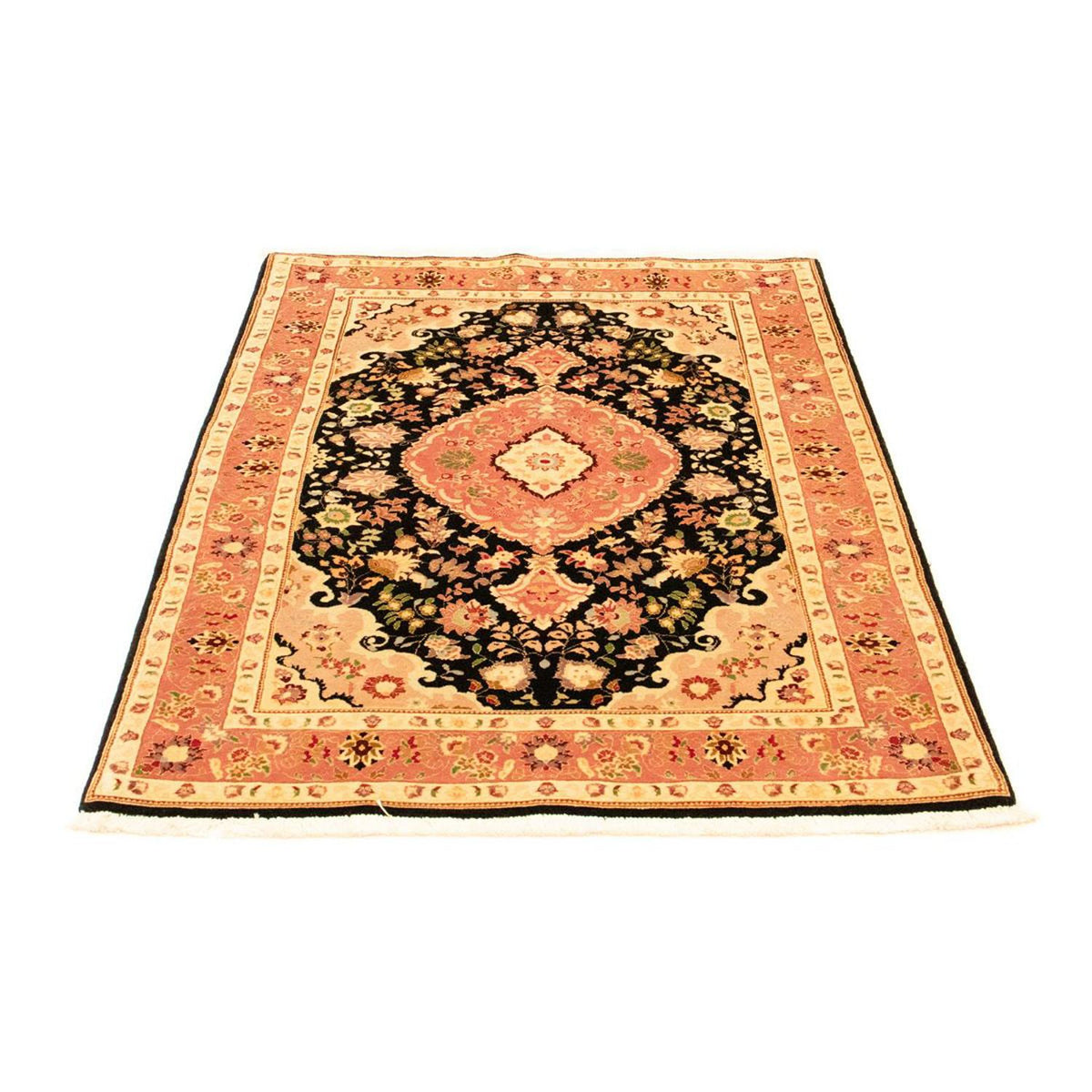 Perser Rug - Tabriz - Royal - 160 x 100 cm - black