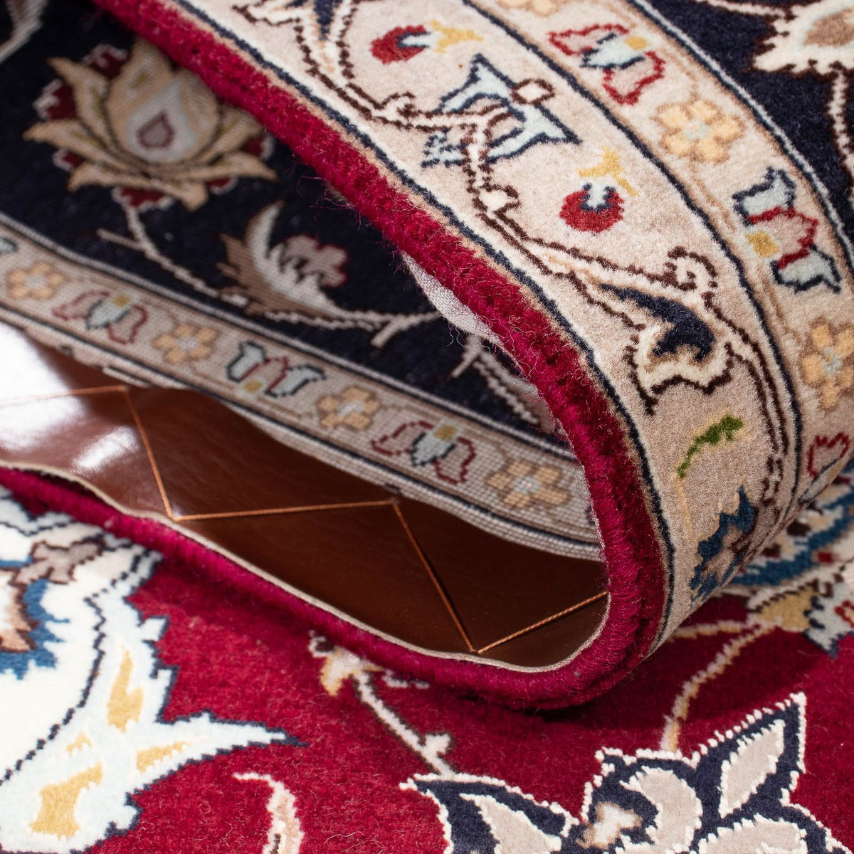 Perser Rug - Tabriz - Royal - 195 x 153 cm - dark red