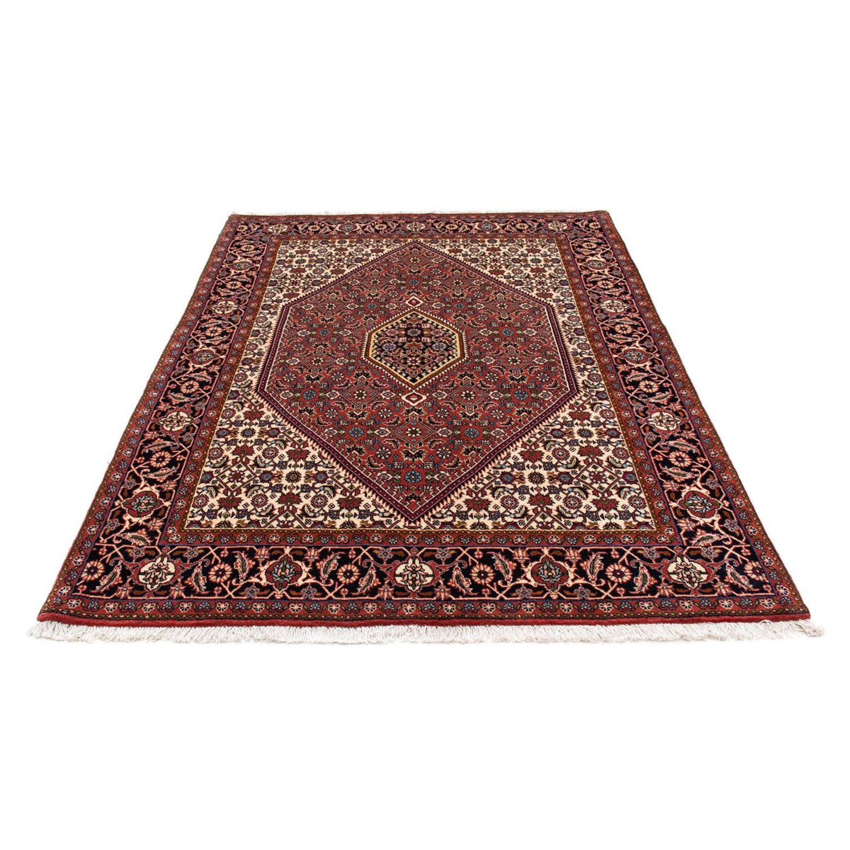 Perser Rug - Bidjar - 202 x 140 cm - red