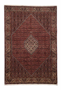 Perser Rug - Bidjar - 302 x 198 cm - dark red