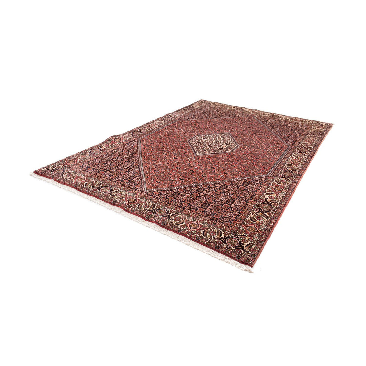 Perser Rug - Bidjar - 302 x 198 cm - dark red