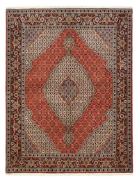 Perser Rug - Tabriz - 200 x 150 cm - dark red
