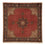 Perser Rug - Tabriz square  - 203 x 200 cm - red