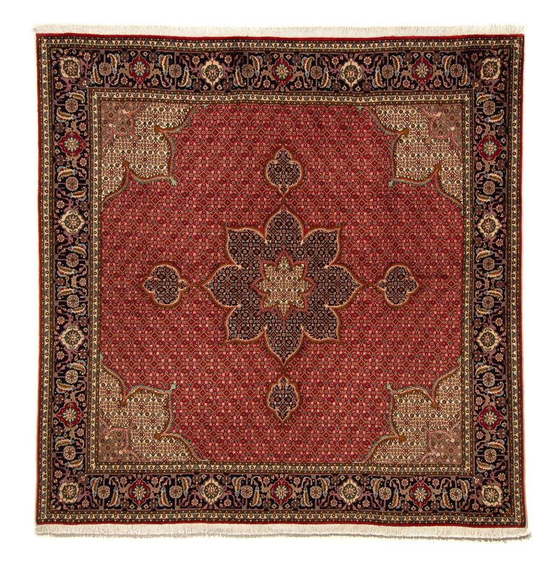 Perser Rug - Tabriz square  - 203 x 200 cm - red