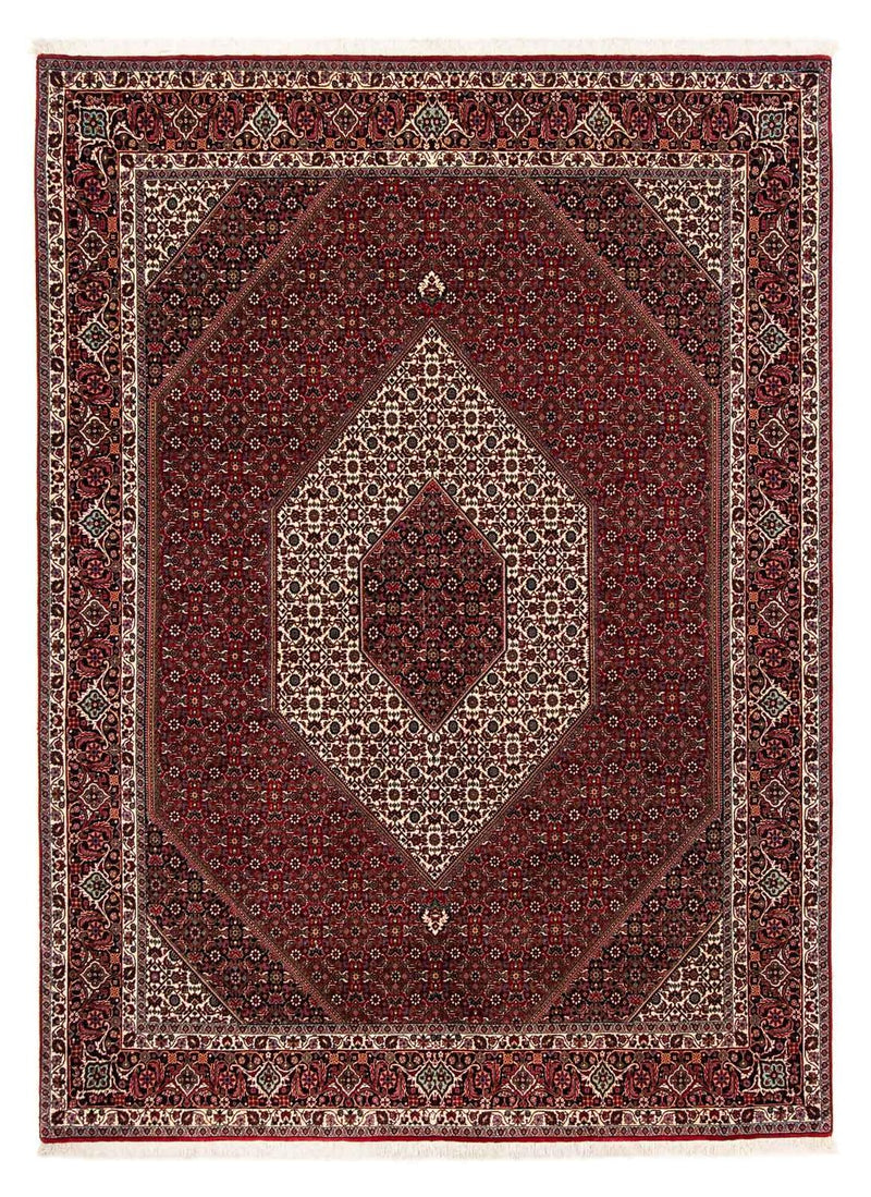 Perser Rug - Bidjar - 257 x 204 cm - dark red
