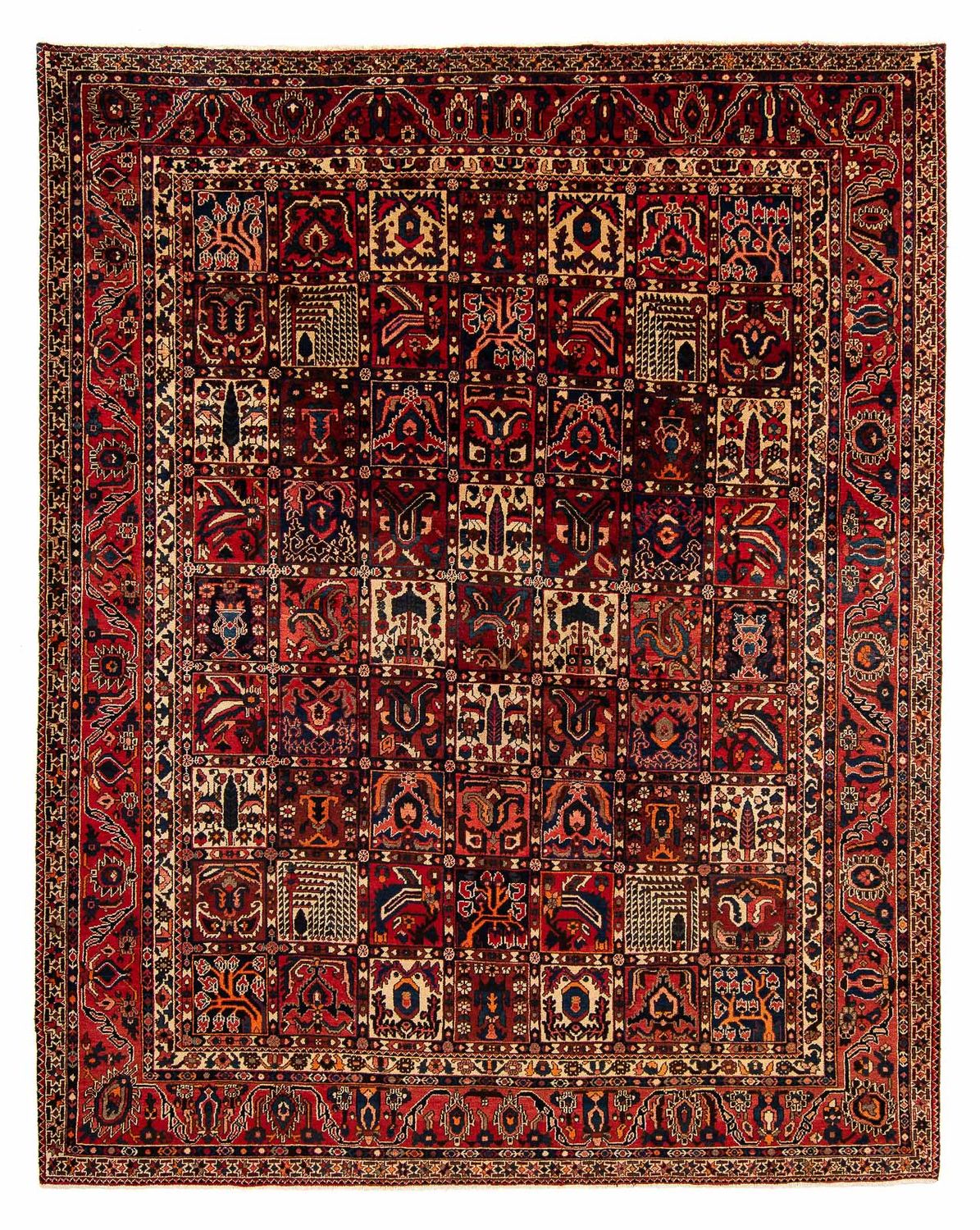Perser Rug - Nomadic - 374 x 305 cm - multicolored