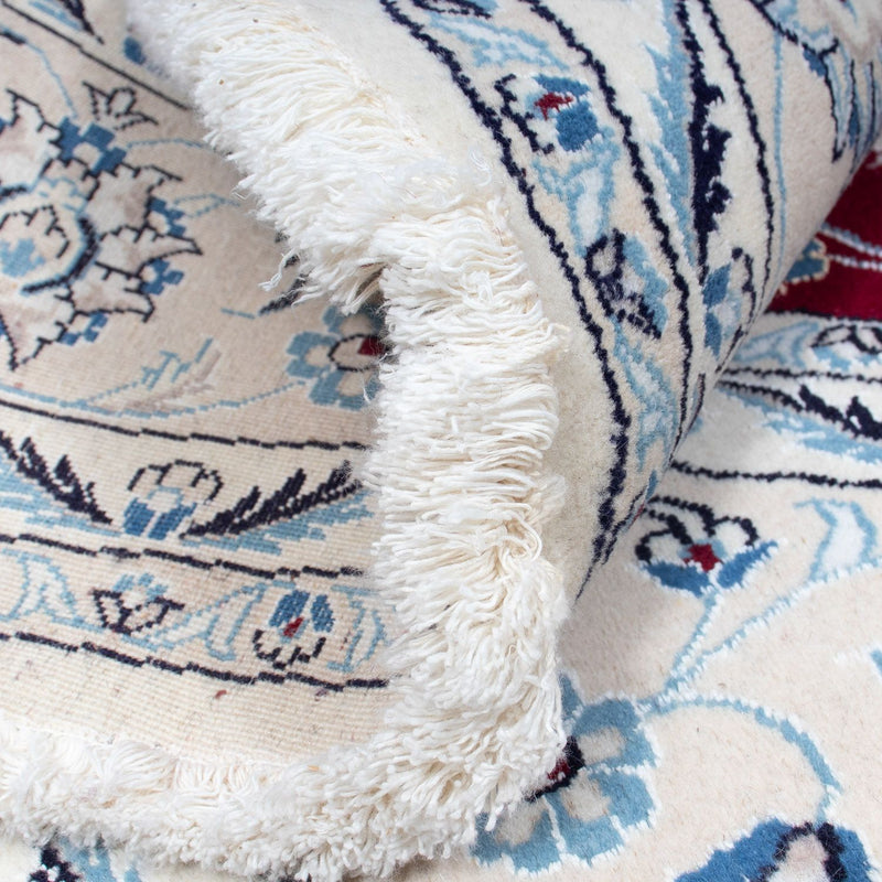 Perser Rug - Nain round  - 250 x 250 cm - dark red