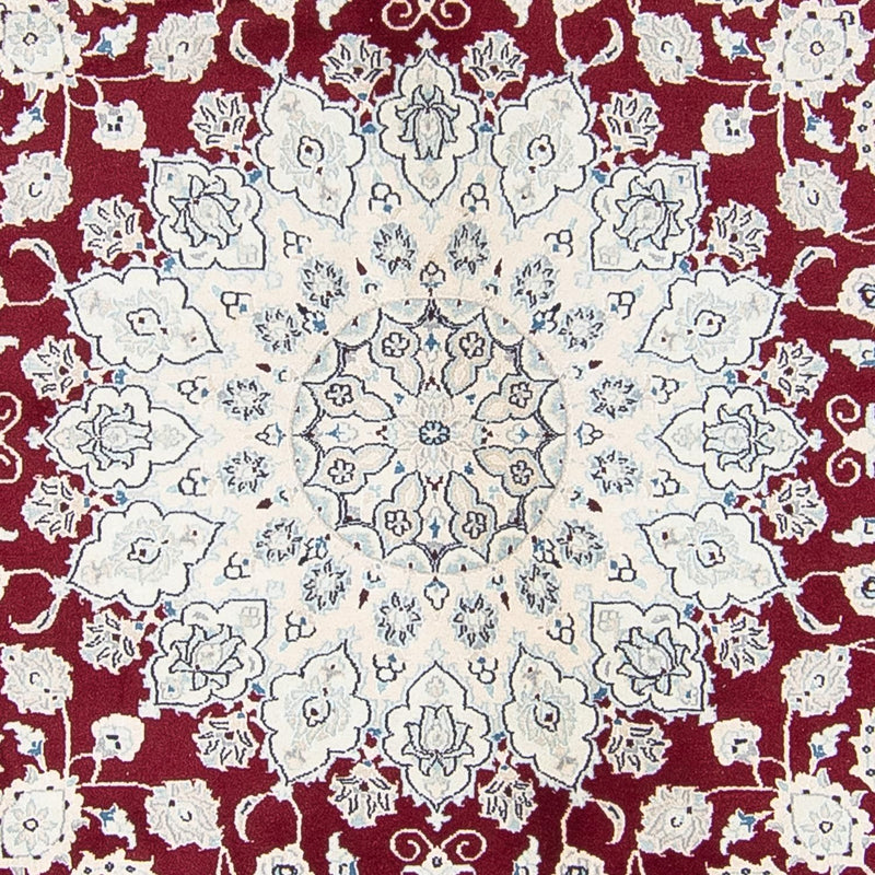 Perser Rug - Nain round  - 300 x 300 cm - dark red