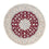 Perser Rug - Nain round  - 250 x 250 cm - dark red