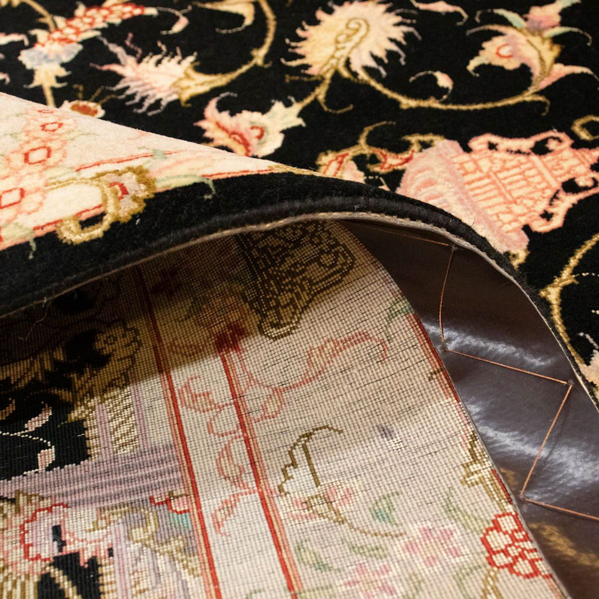 Perser Rug - Tabriz - Royal - 152 x 101 cm - black