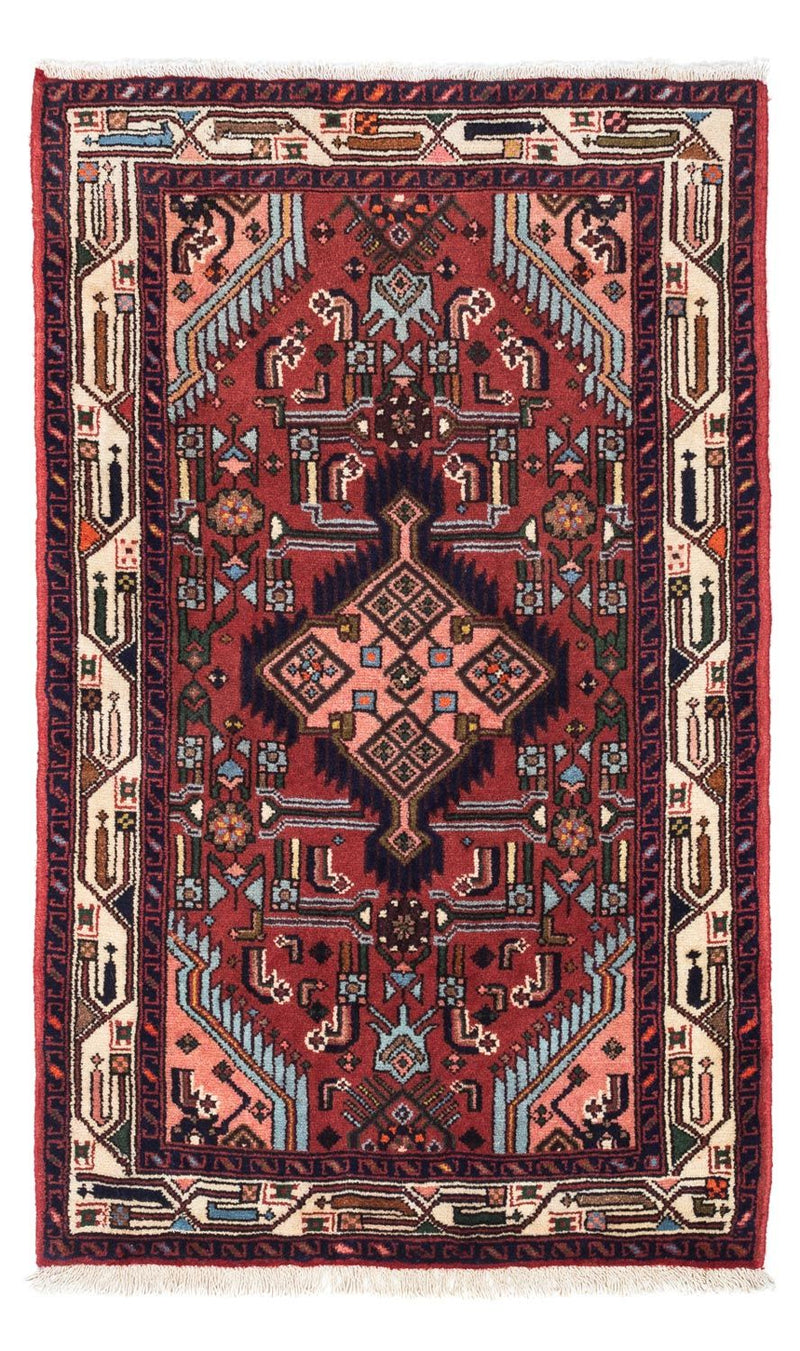 Perser Rug - Nomadic - 125 x 80 cm - dark red