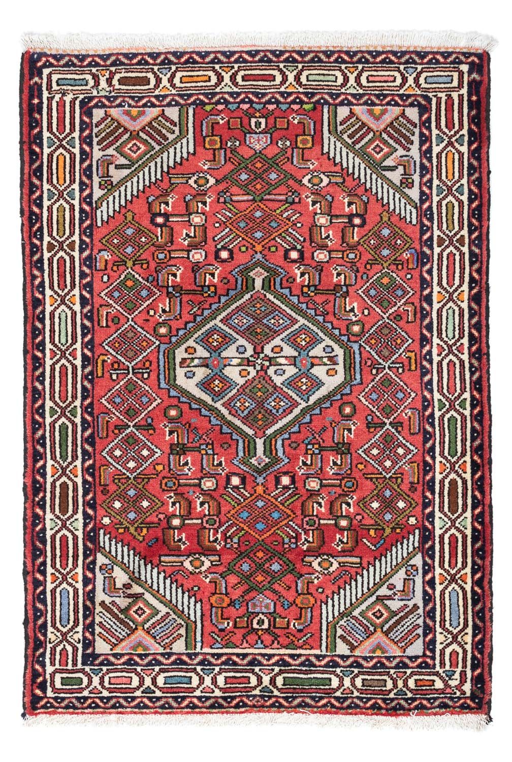 Perser Rug - Nomadic - 125 x 80 cm - red