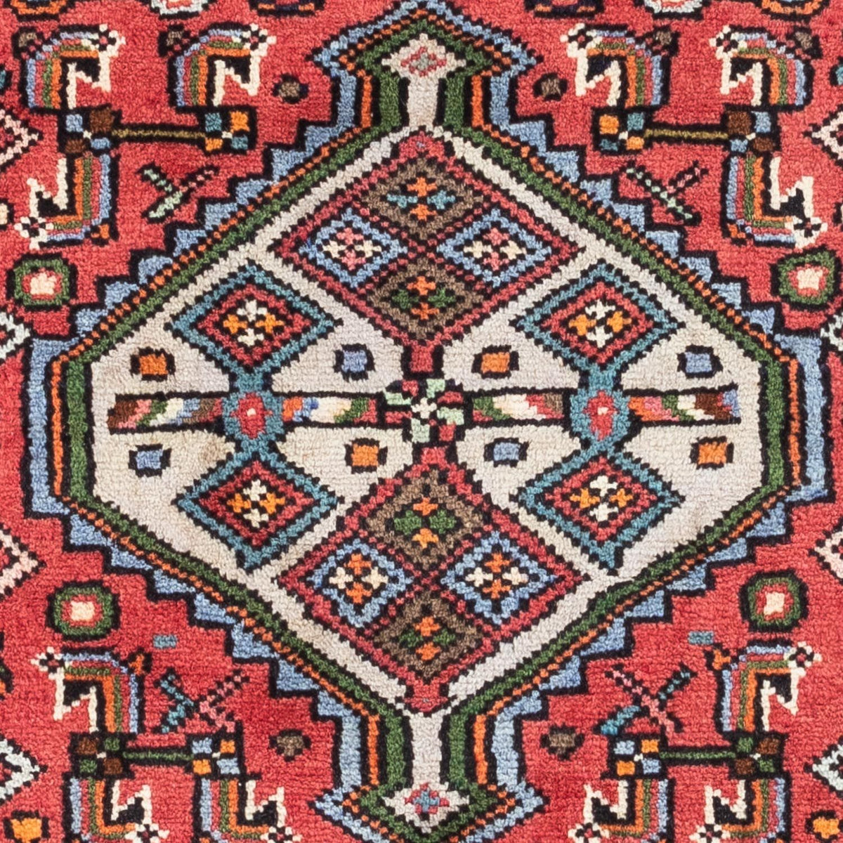 Perser Rug - Nomadic - 125 x 80 cm - red