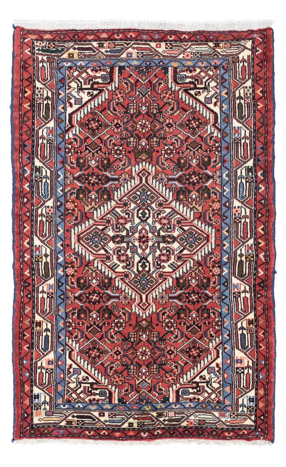 Perser Rug - Nomadic - 125 x 80 cm - light red