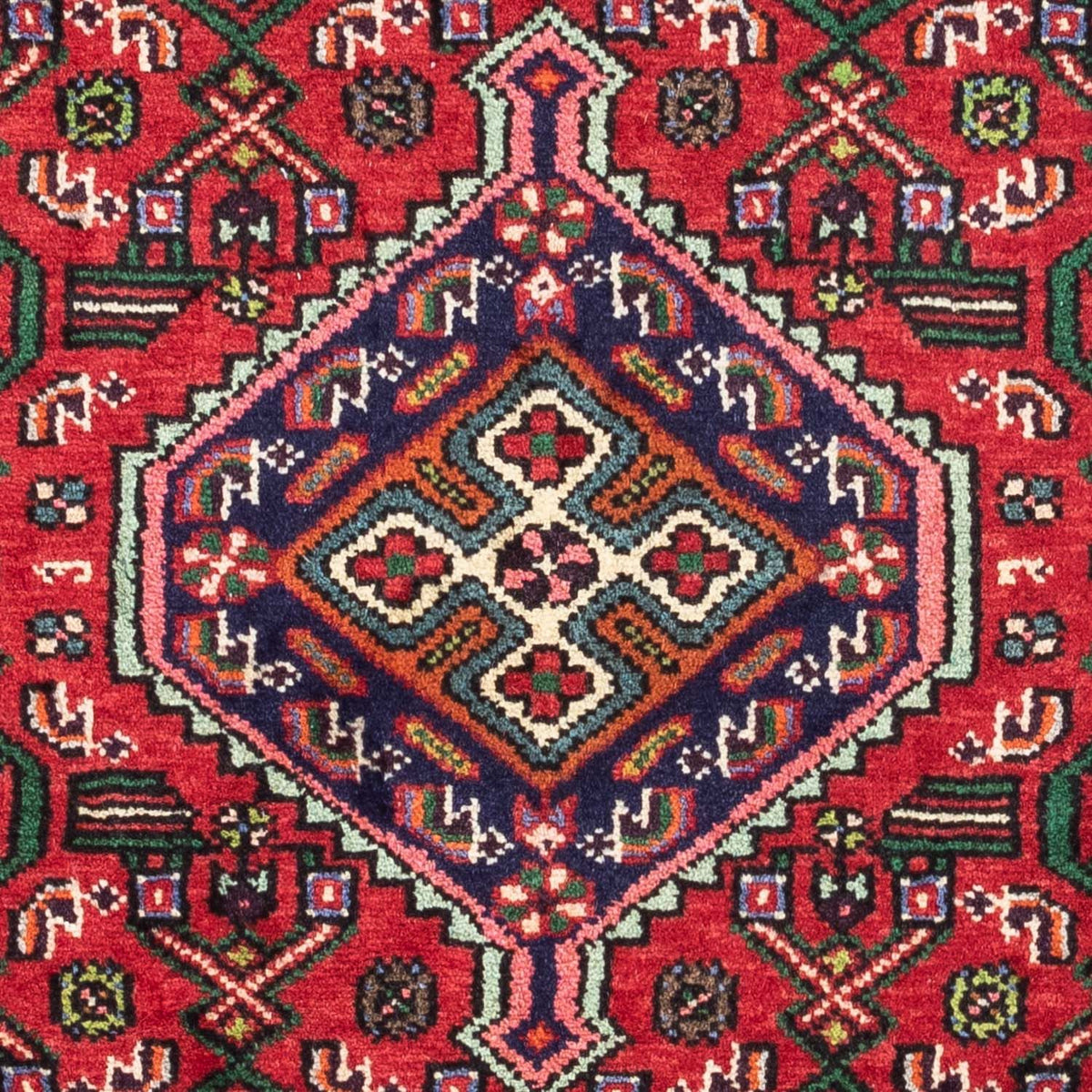 Perser Rug - Nomadic - 125 x 80 cm - red