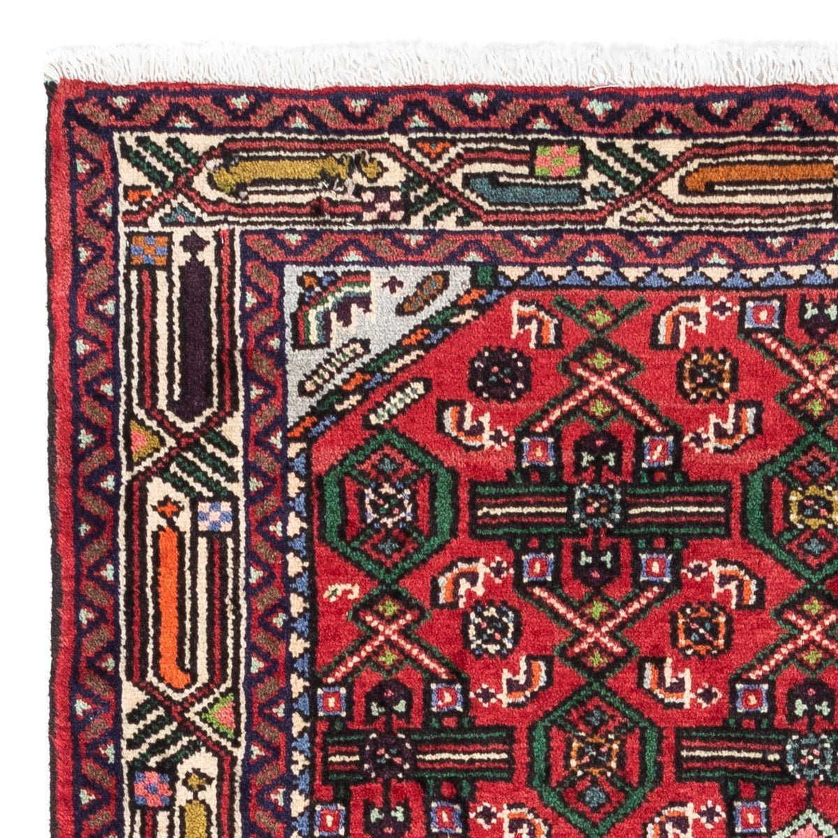 Perser Rug - Nomadic - 125 x 80 cm - red