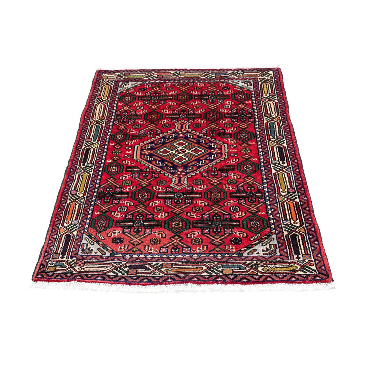 Perser Rug - Nomadic - 125 x 80 cm - red