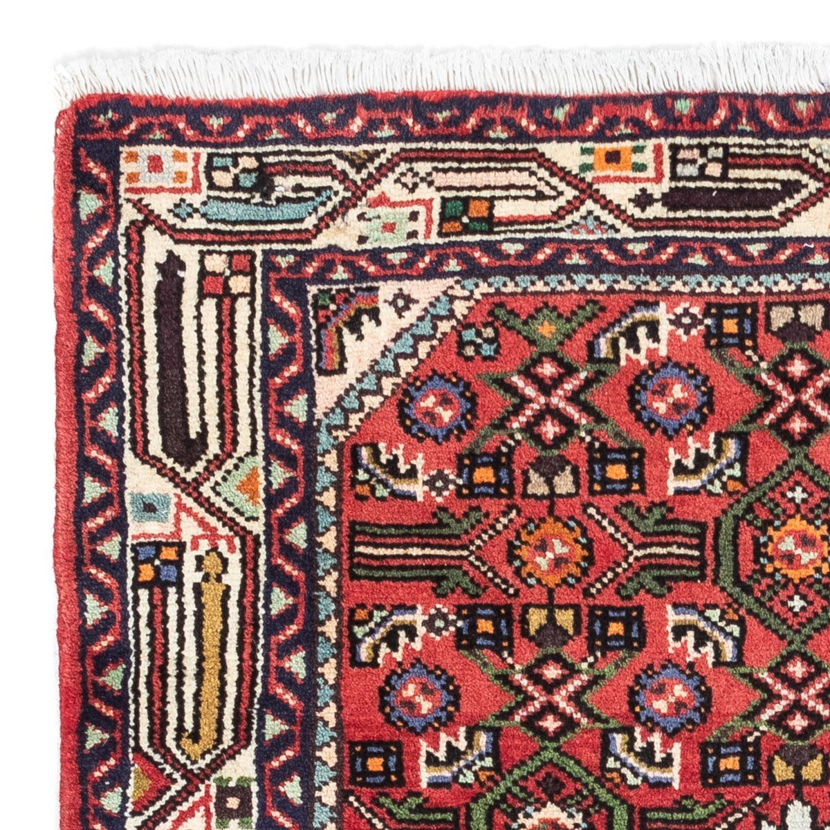 Perser Rug - Nomadic - 125 x 80 cm - red