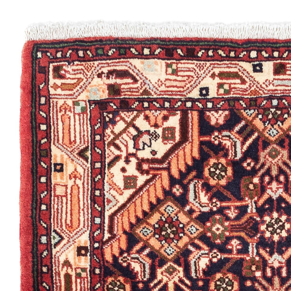 Perser Rug - Nomadic - 125 x 80 cm - dark blue