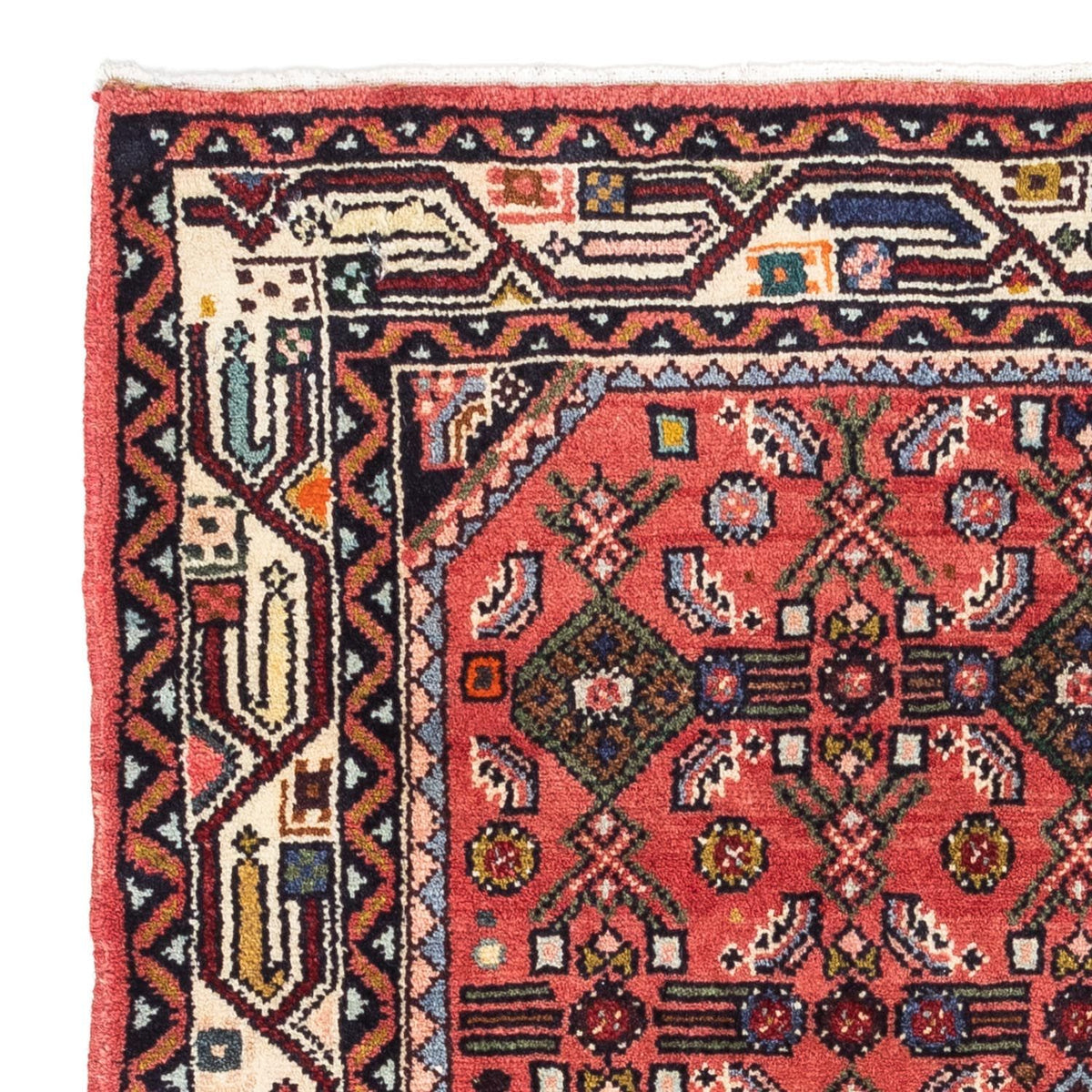 Perser Rug - Nomadic - 125 x 80 cm - red