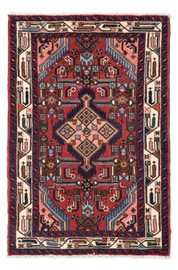 Perser Rug - Nomadic - 125 x 80 cm - dark red