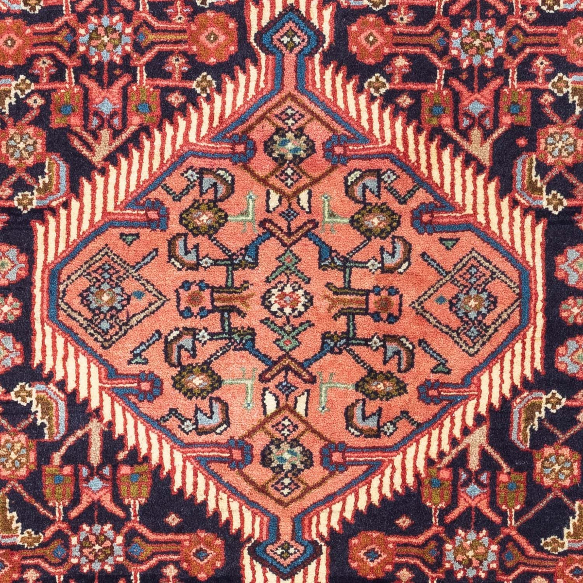 Perser Rug - Nomadic - 125 x 80 cm - dark blue